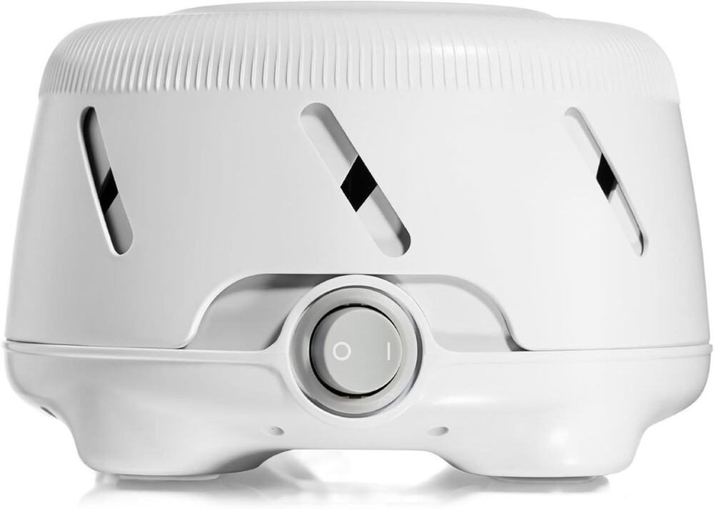 NEW White Gray Original Noise Sound Machine Relaxing Real Fan Inside Non-Looping